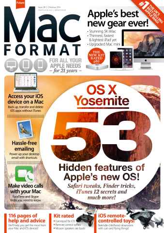 MacFormat issue Christmas 14
