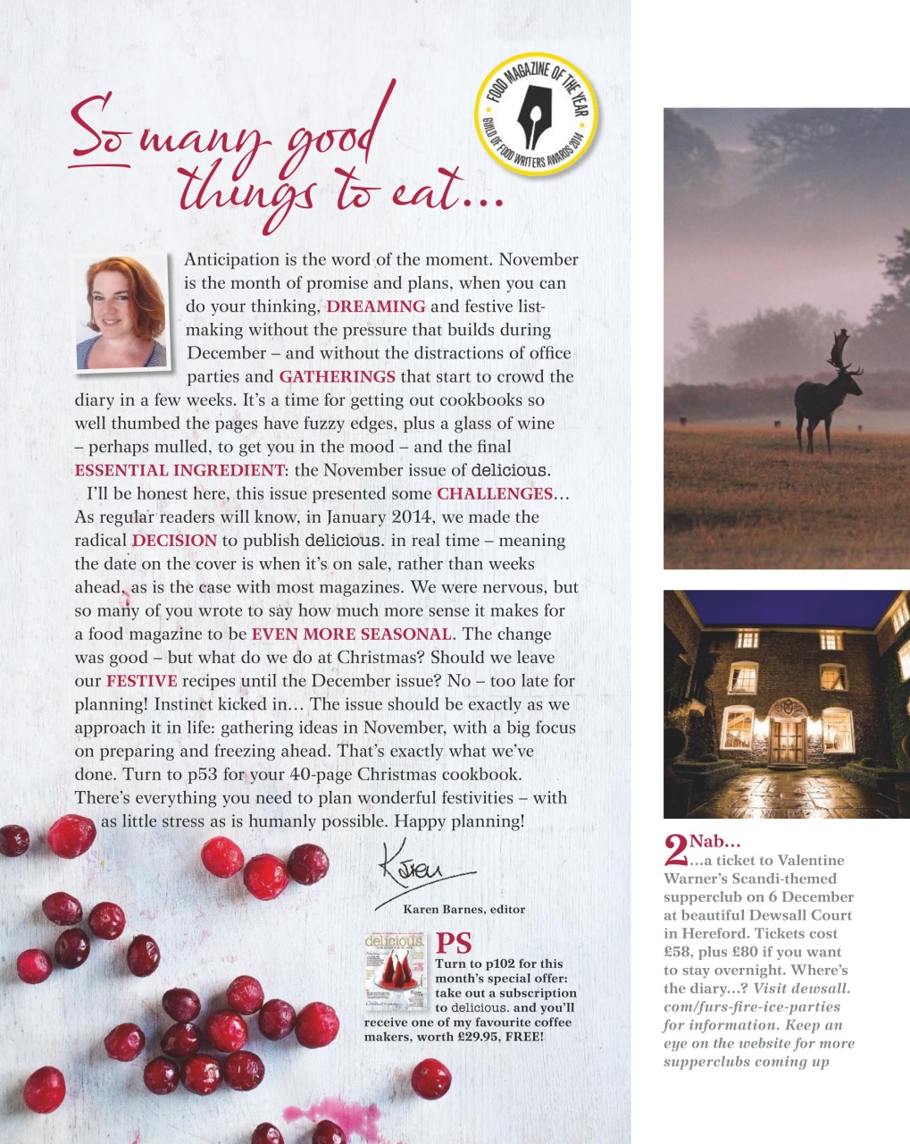 delicious. Magazine Preview Pages