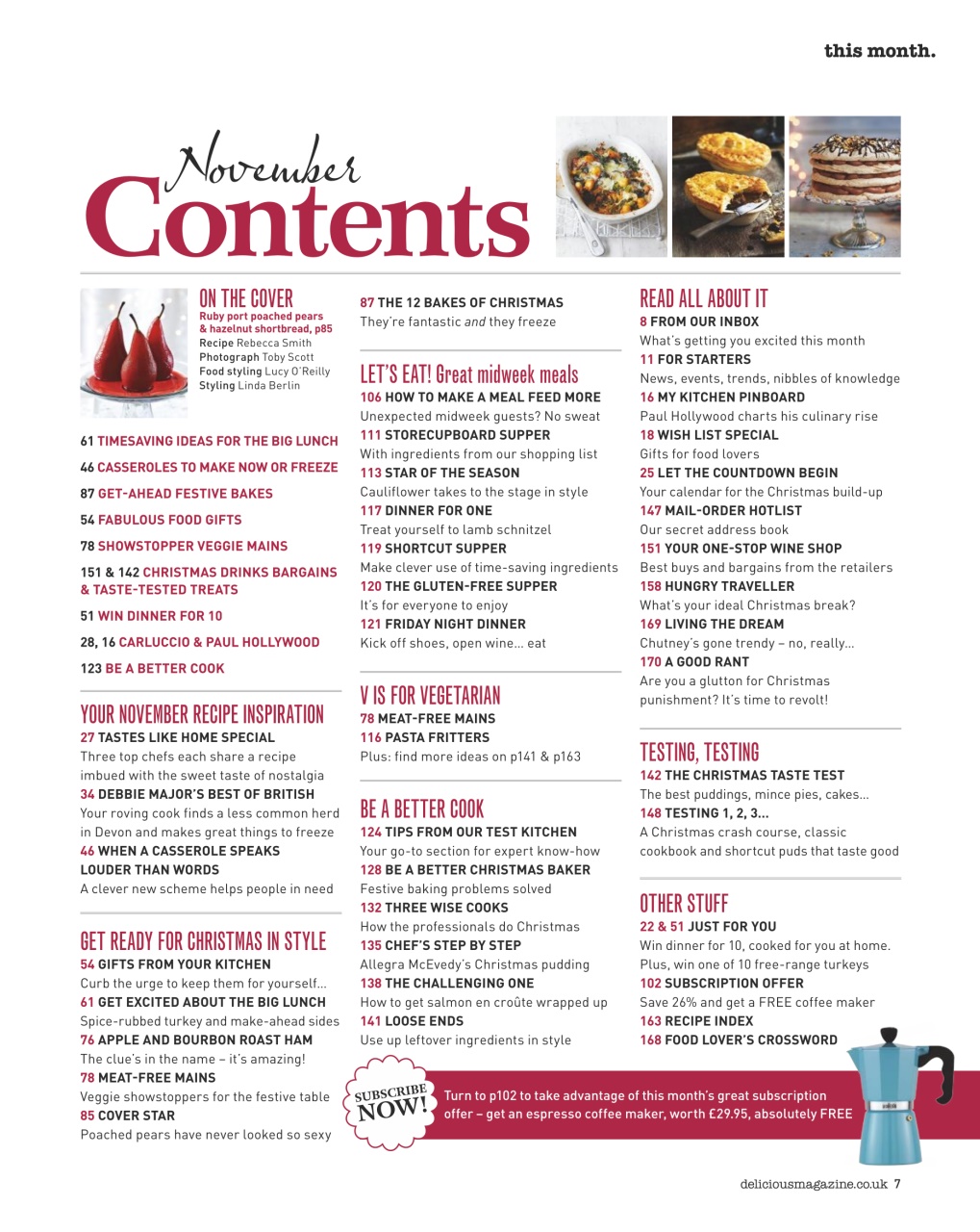 delicious. Magazine Preview Pages