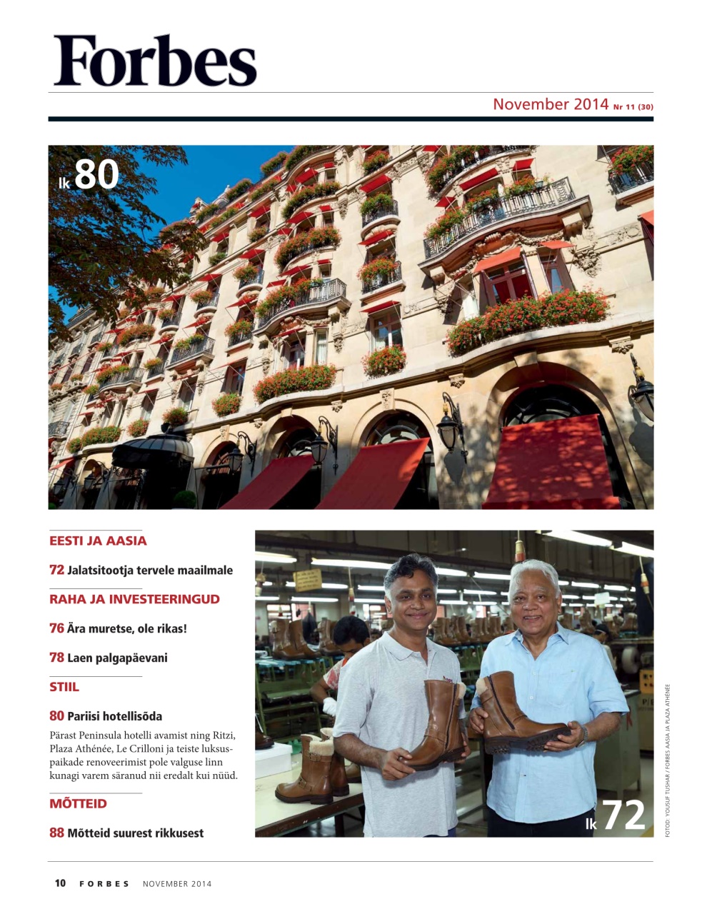Forbes Estonia Preview Pages