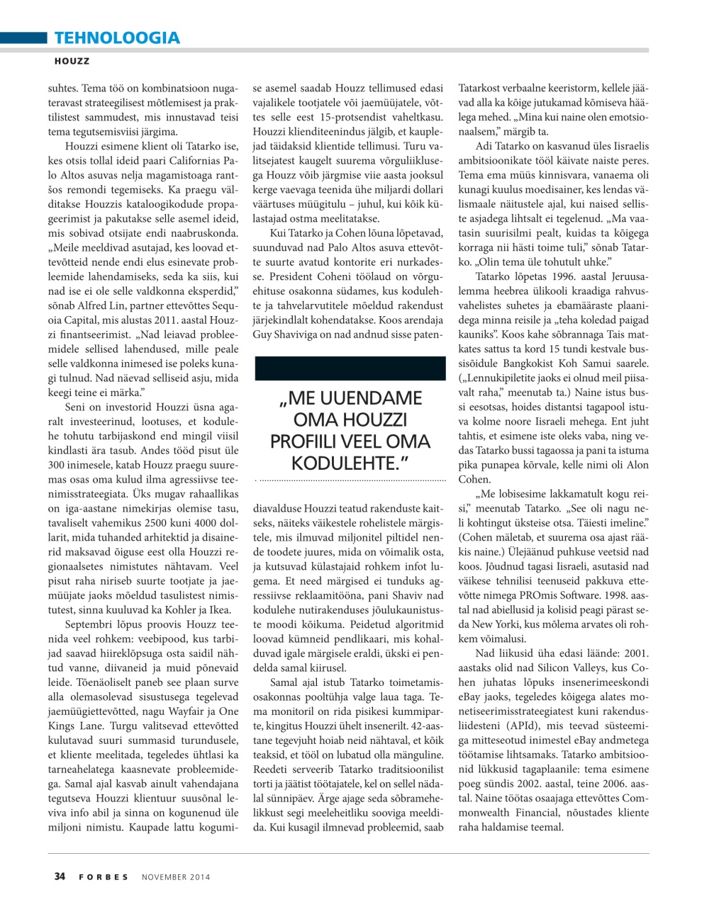 Forbes Estonia Preview Pages