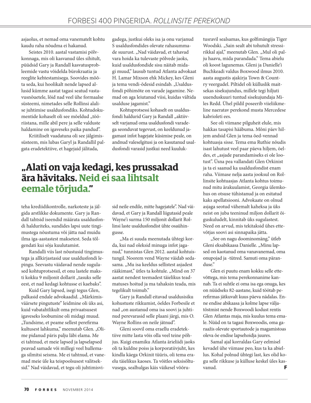 Forbes Estonia Preview Pages