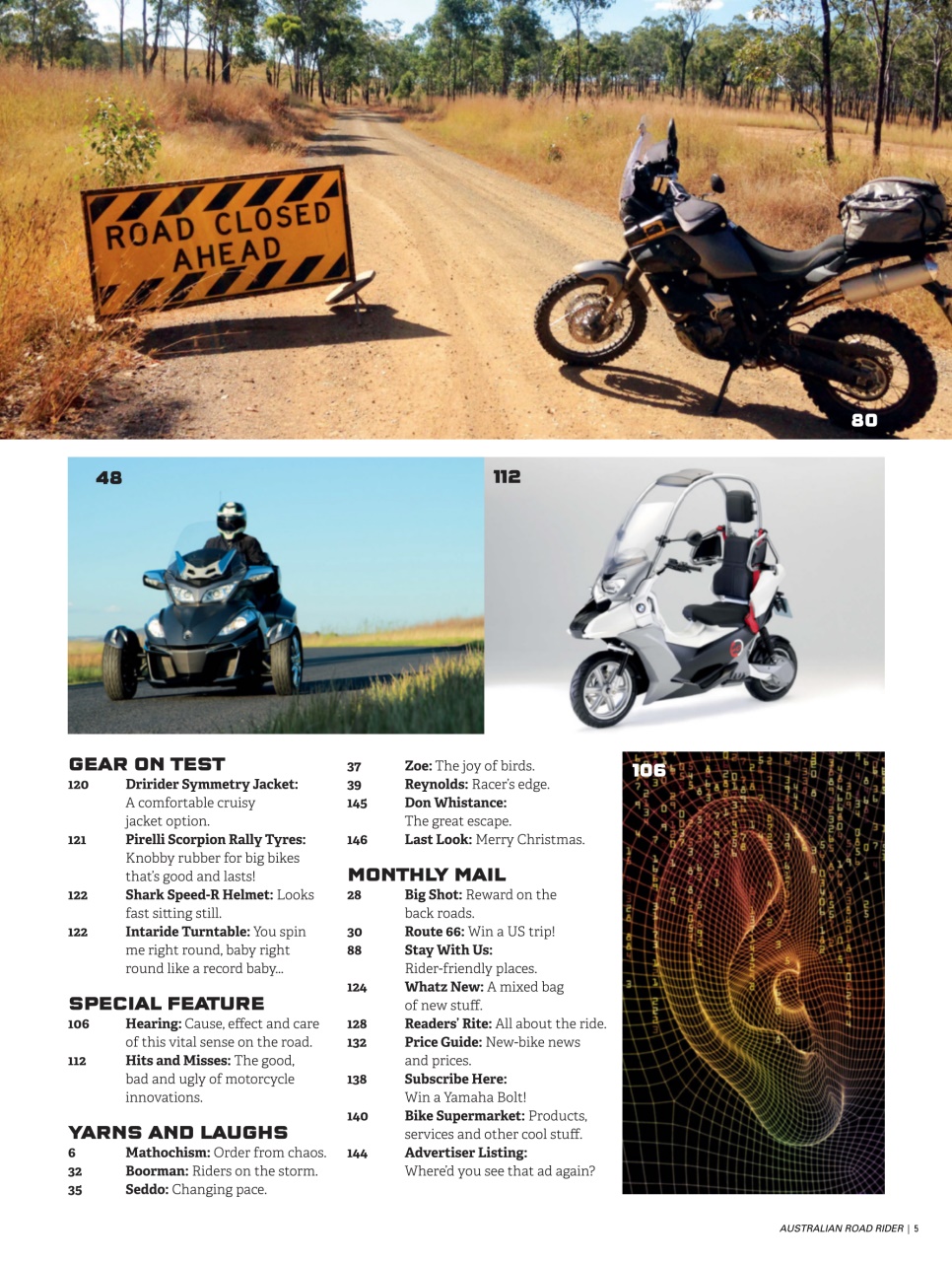 Australian Road Rider Preview Pages