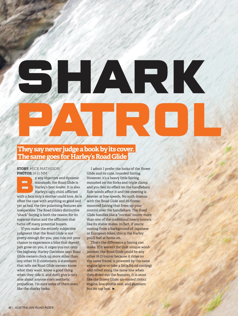 Australian Road Rider Preview Pages