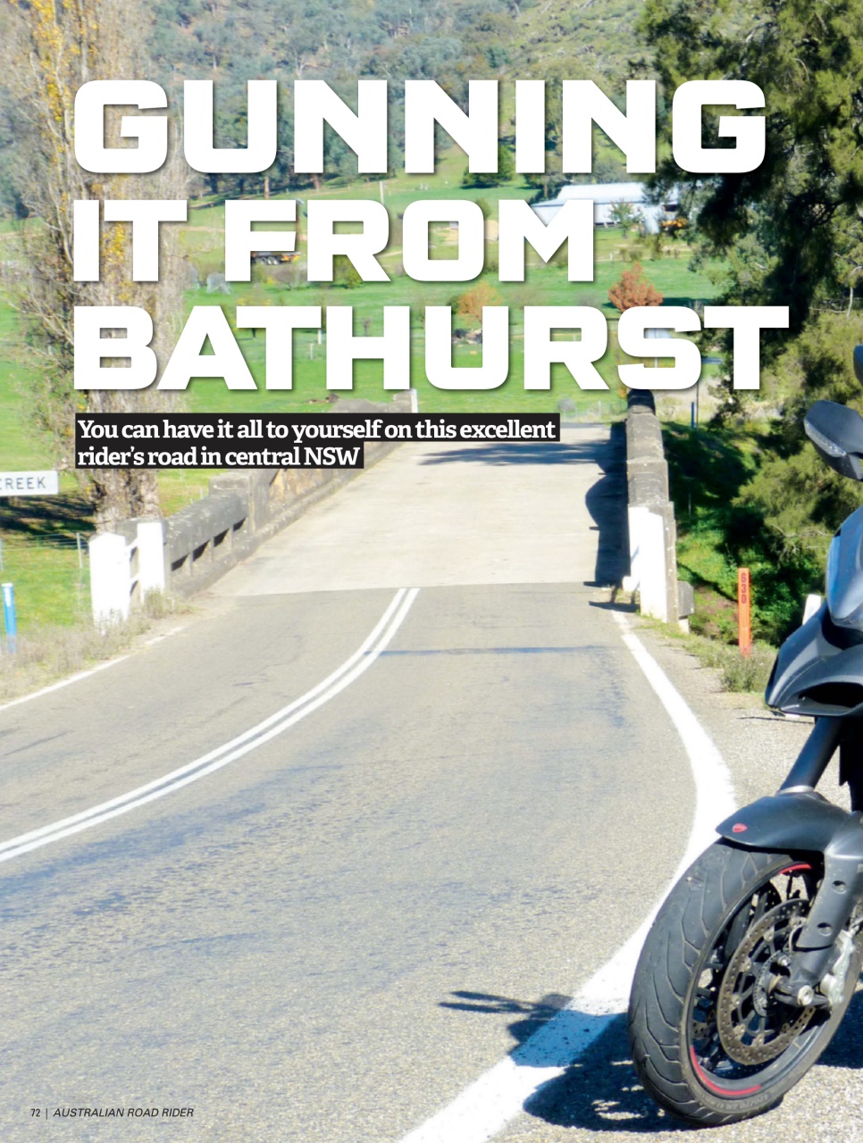 Australian Road Rider Preview Pages