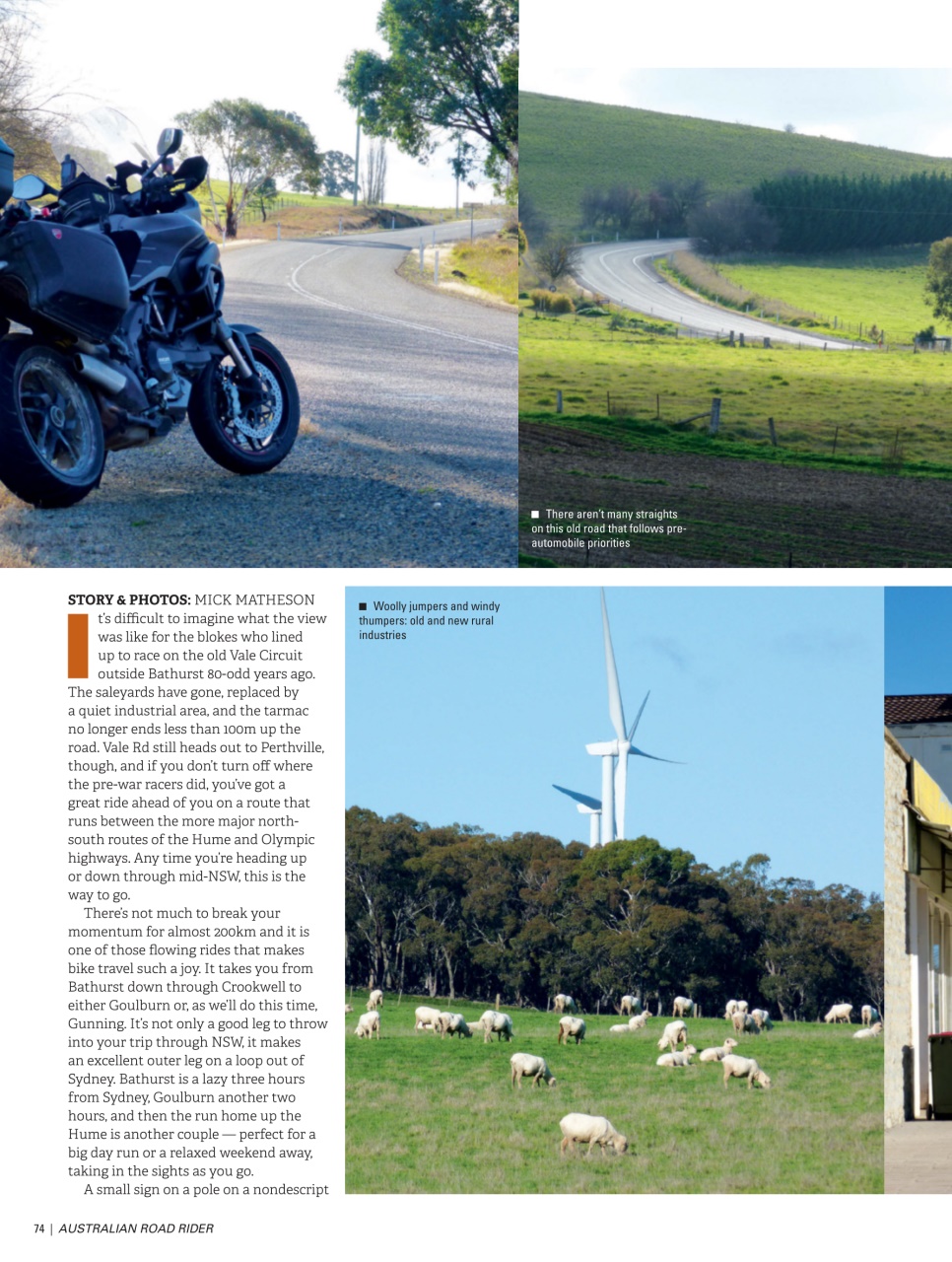 Australian Road Rider Preview Pages