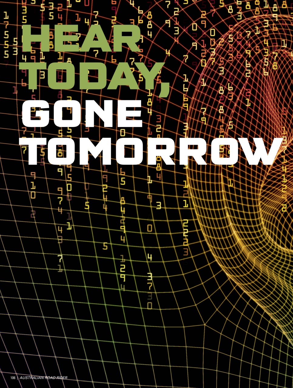 Australian Road Rider Preview Pages