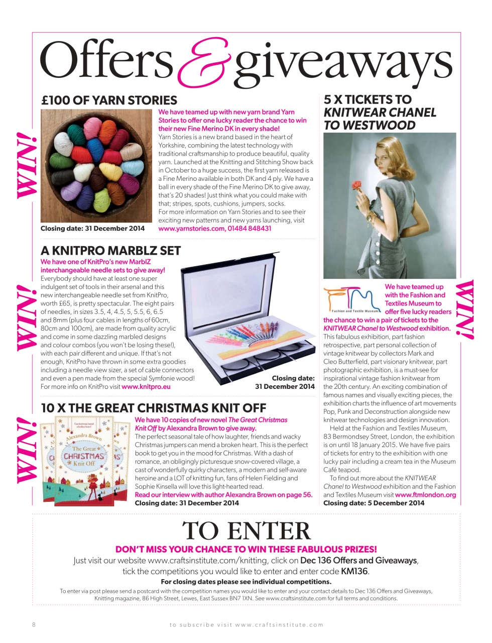 Knitting Preview Pages