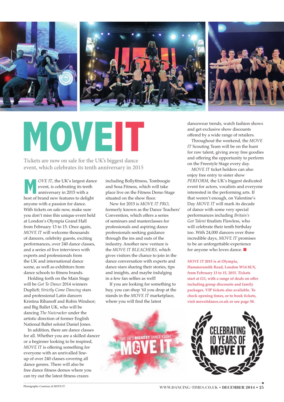 Dancing Times Preview Pages