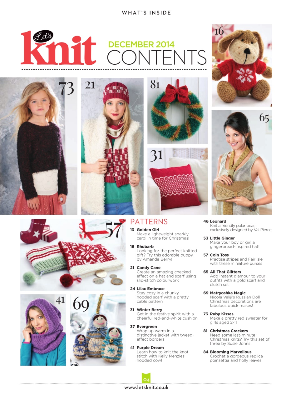 Let's Knit Preview Pages