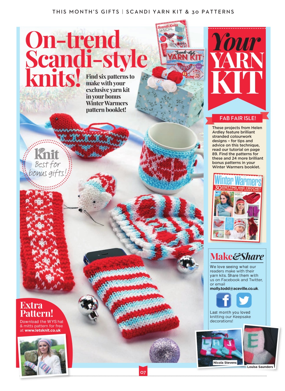 Let's Knit Preview Pages