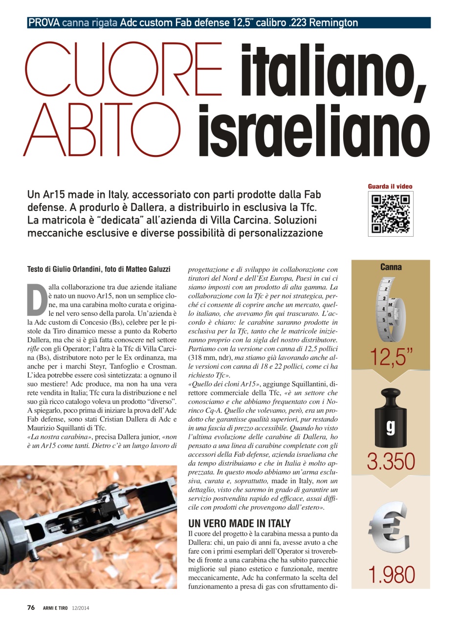 Armi E Tiro Preview Pages