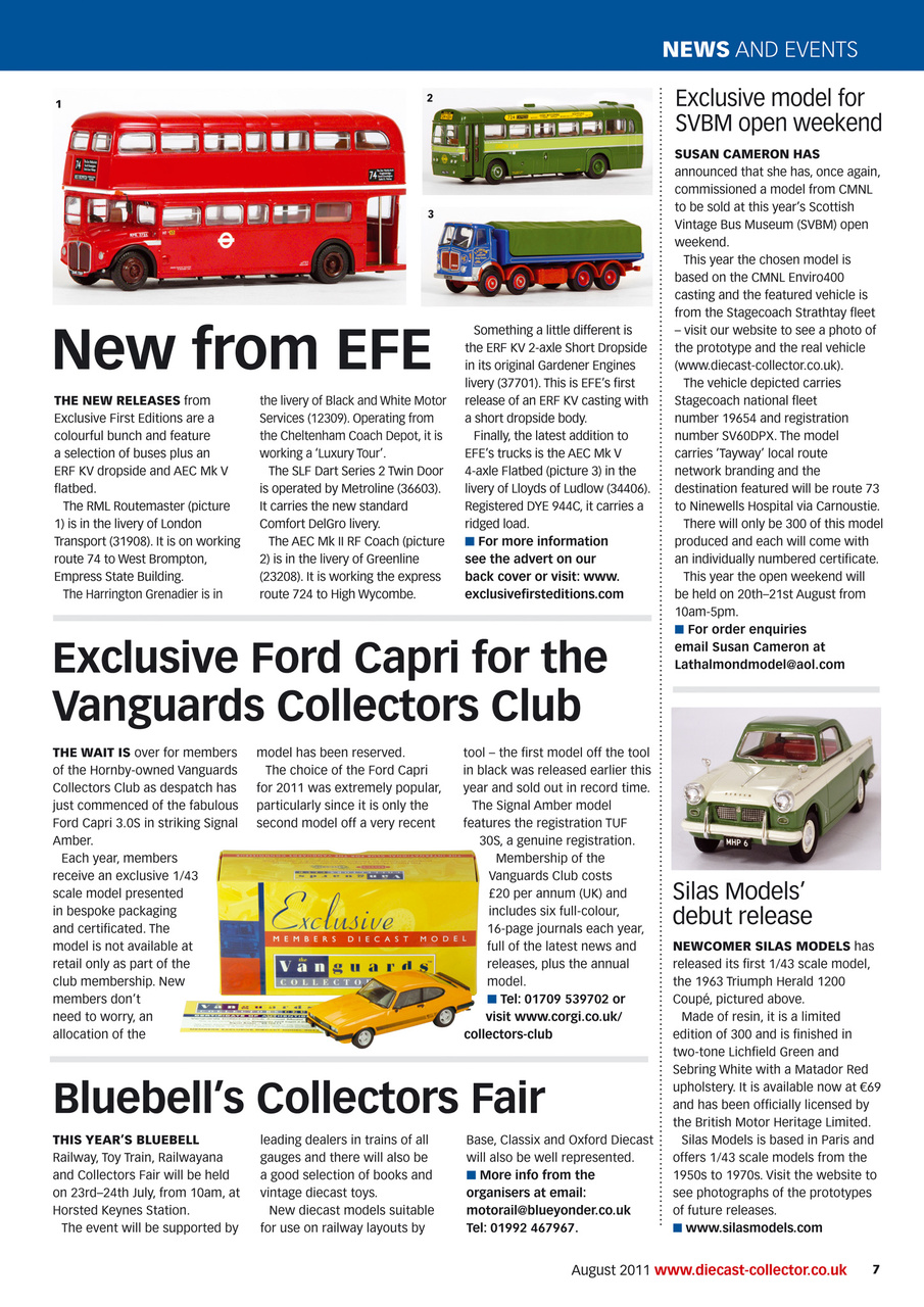 Diecast Collector Preview Pages