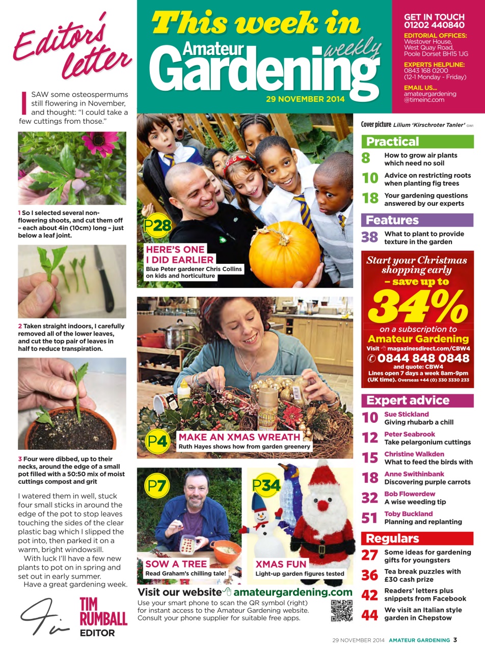 Amateur Gardening Preview Pages