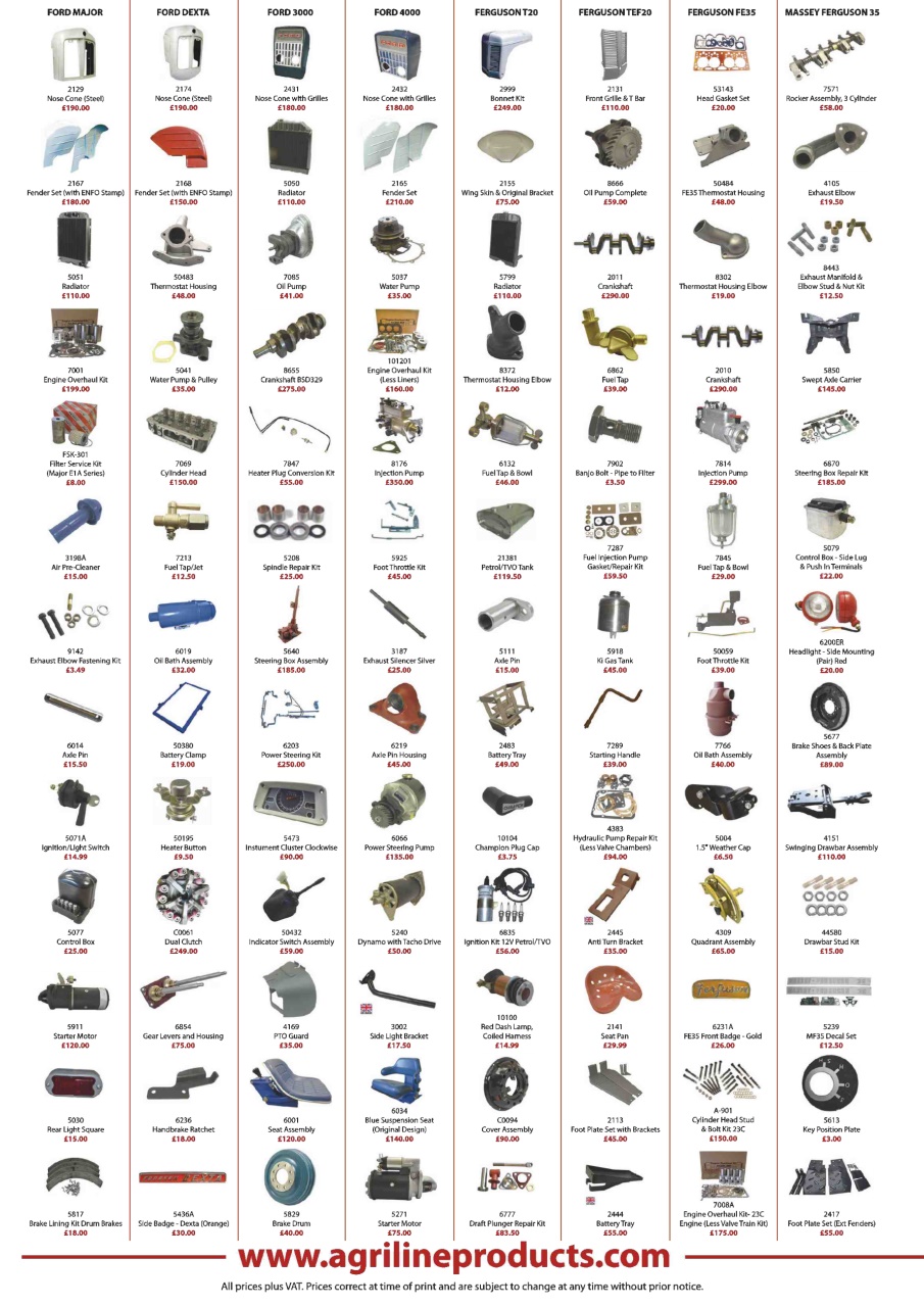 Tractor & Machinery Preview Pages