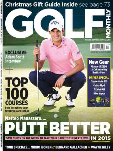 Golf Monthly issue January 2015