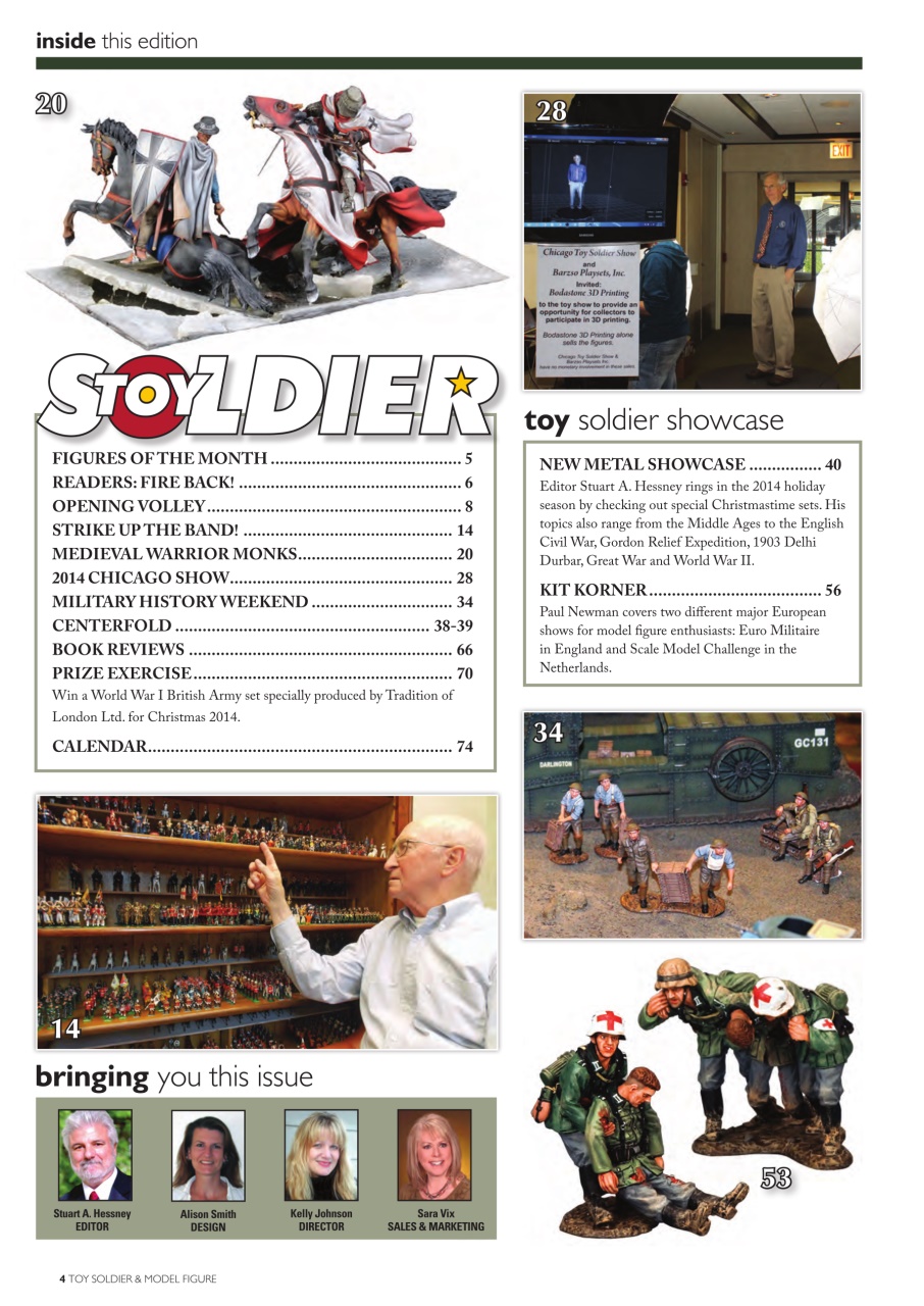 Toy Soldier & Model Figure Preview Pages