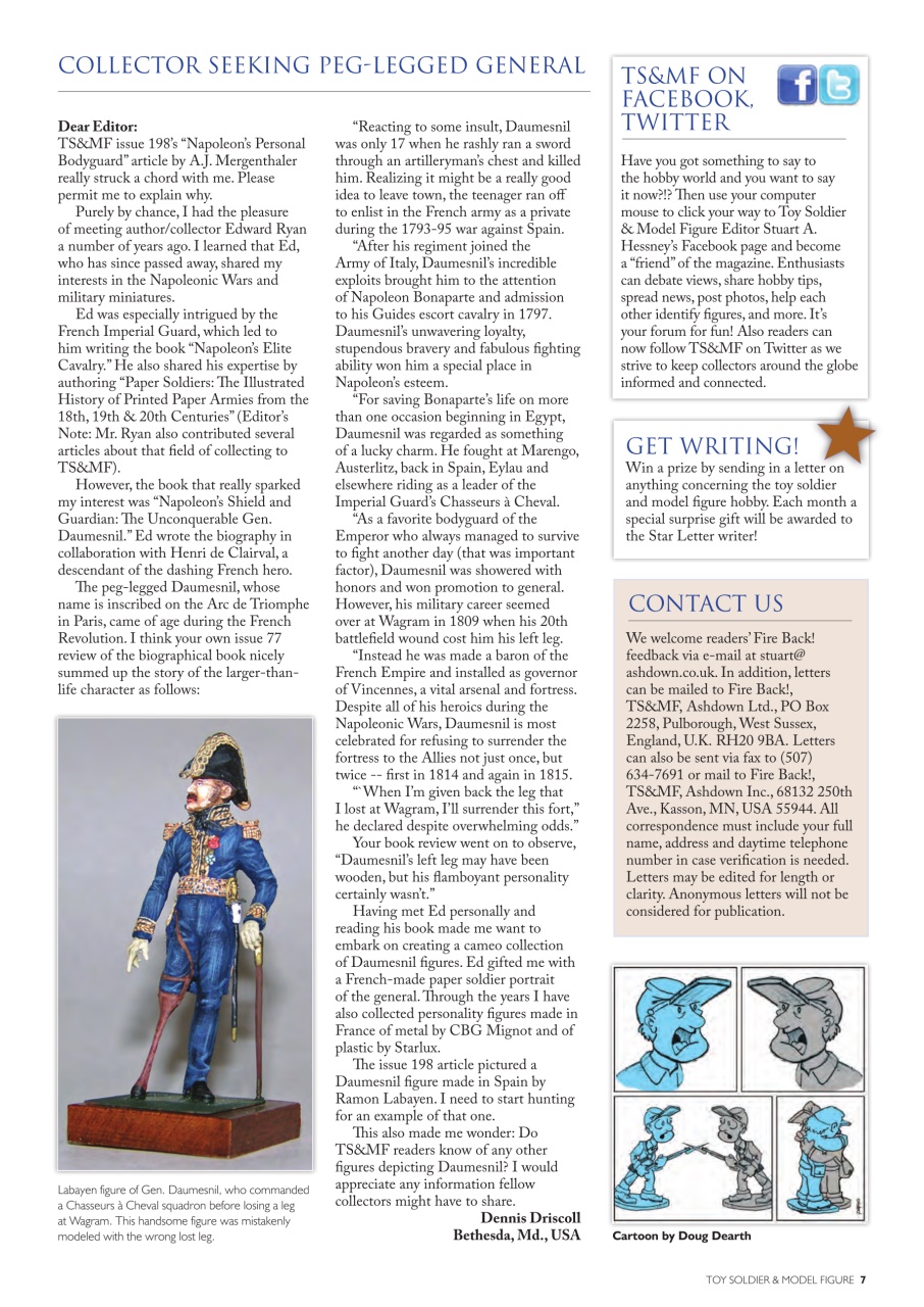 Toy Soldier & Model Figure Preview Pages