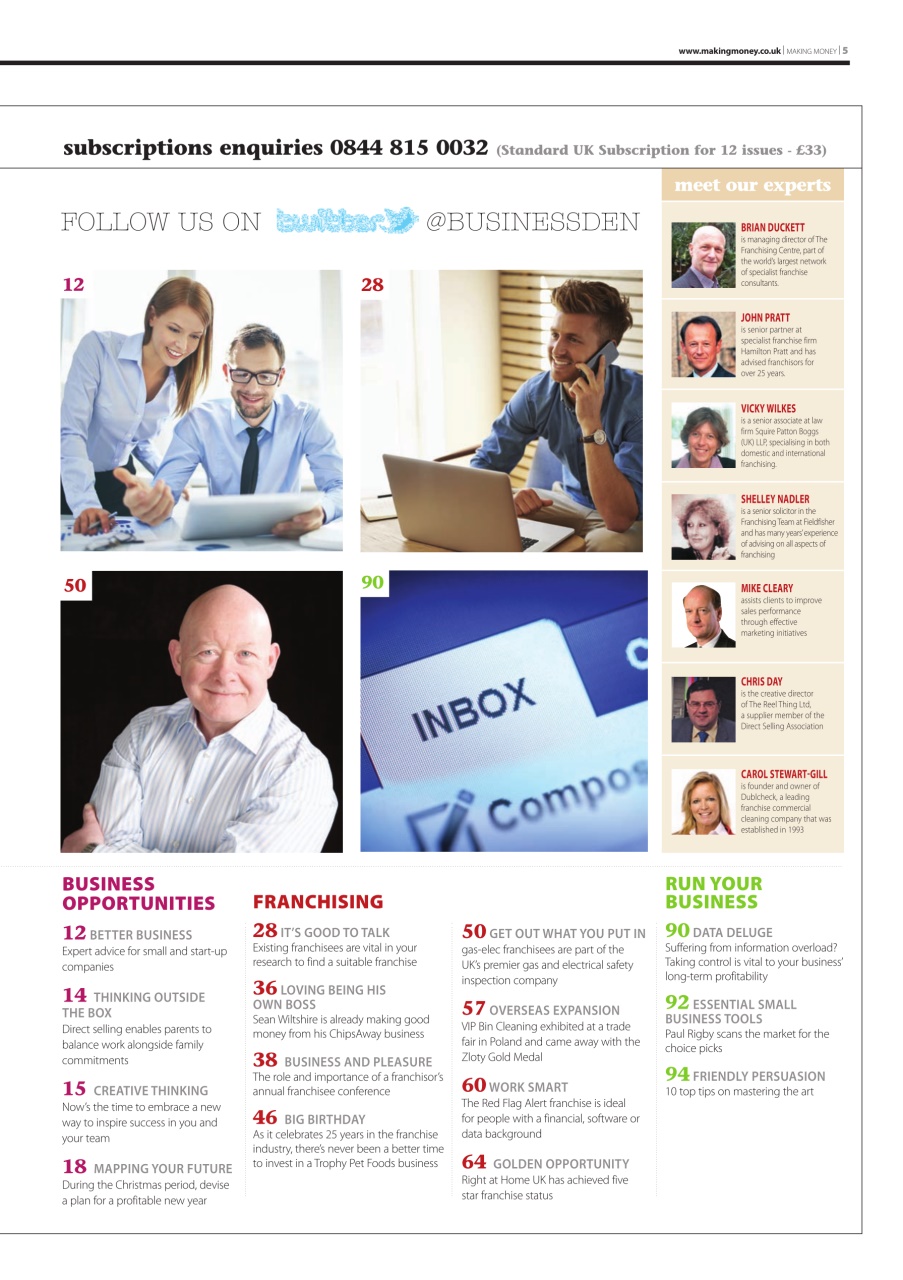 Making Money Preview Pages