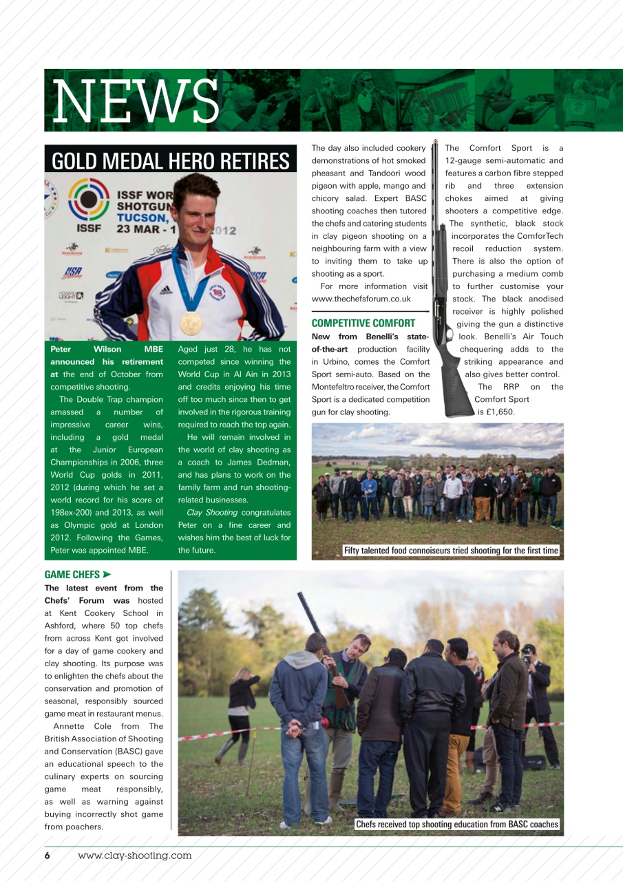 Clay Shooting Preview Pages