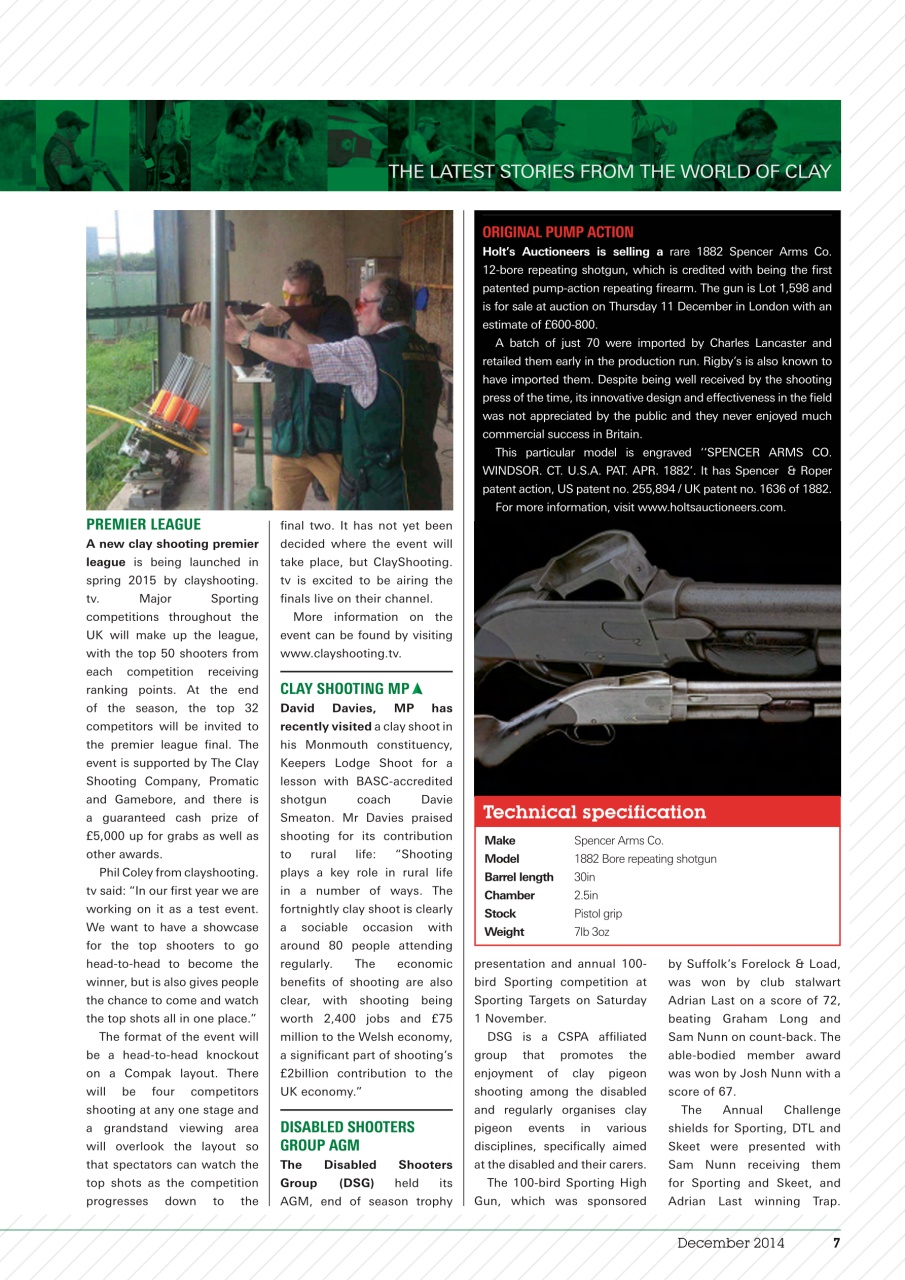 Clay Shooting Preview Pages