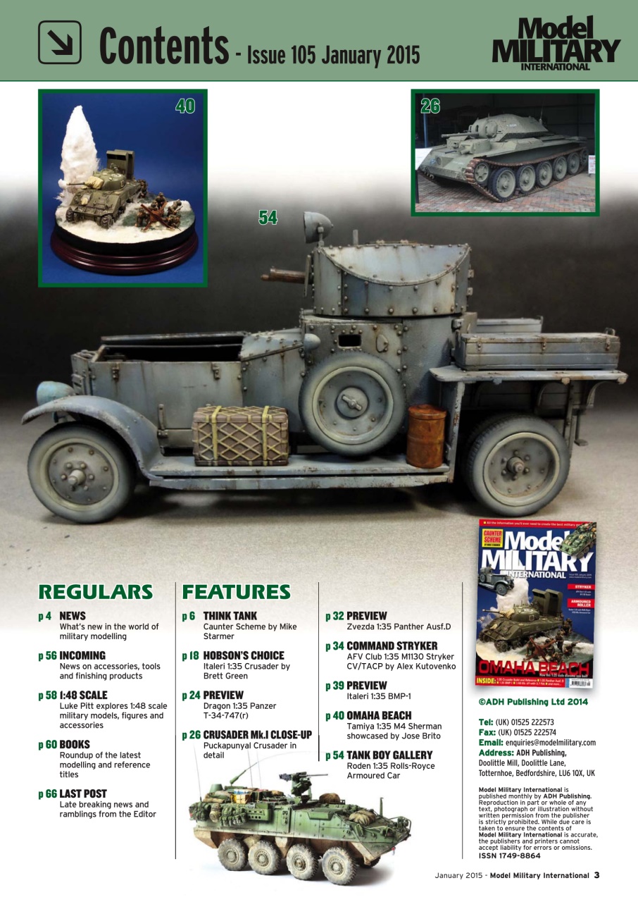 Model Military International Preview Pages
