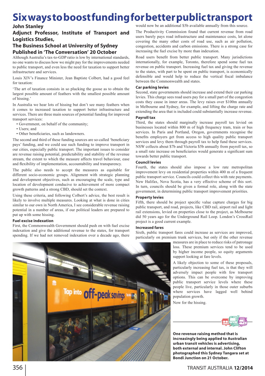 Transit Australia Preview Pages