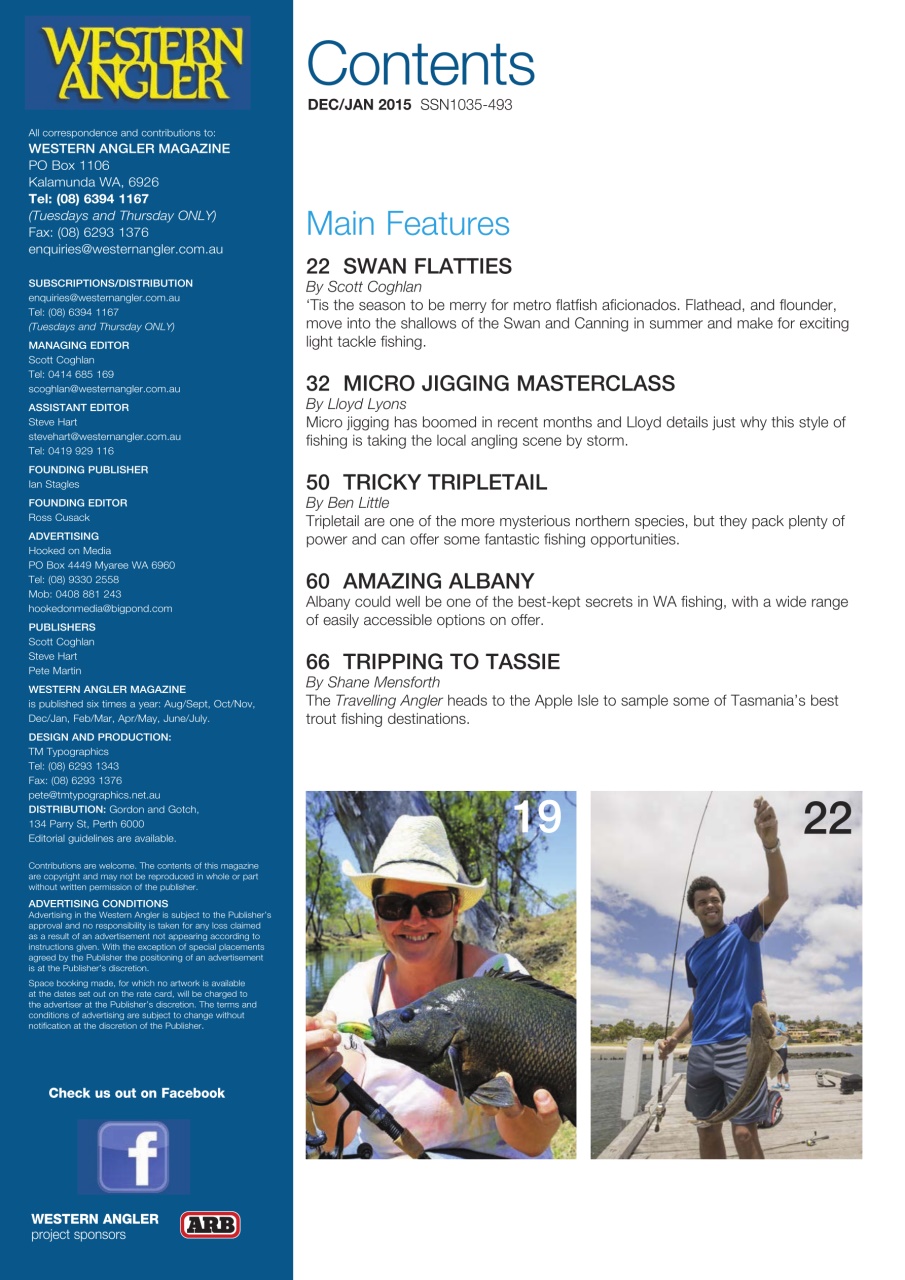 Western Angler Preview Pages