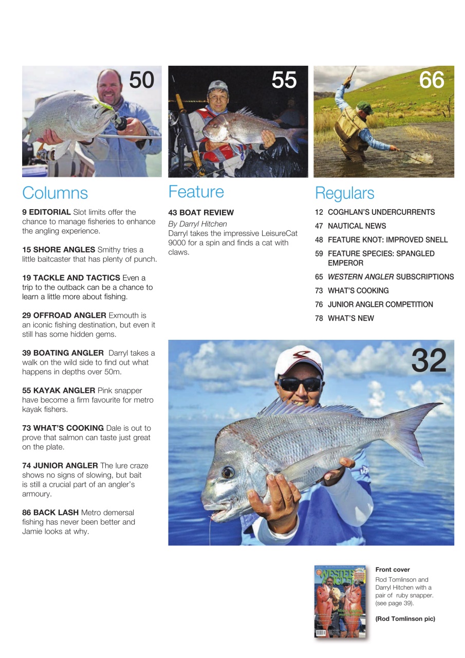 Western Angler Preview Pages