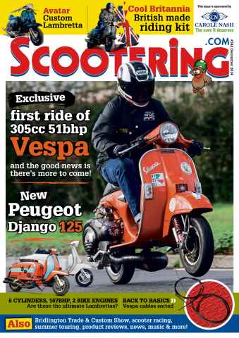 Scootering issue December 2014