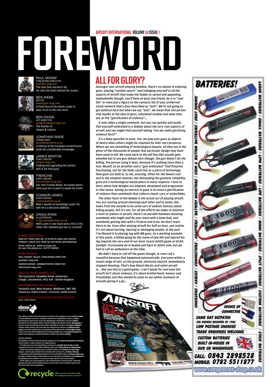 Airsoft International Preview Pages