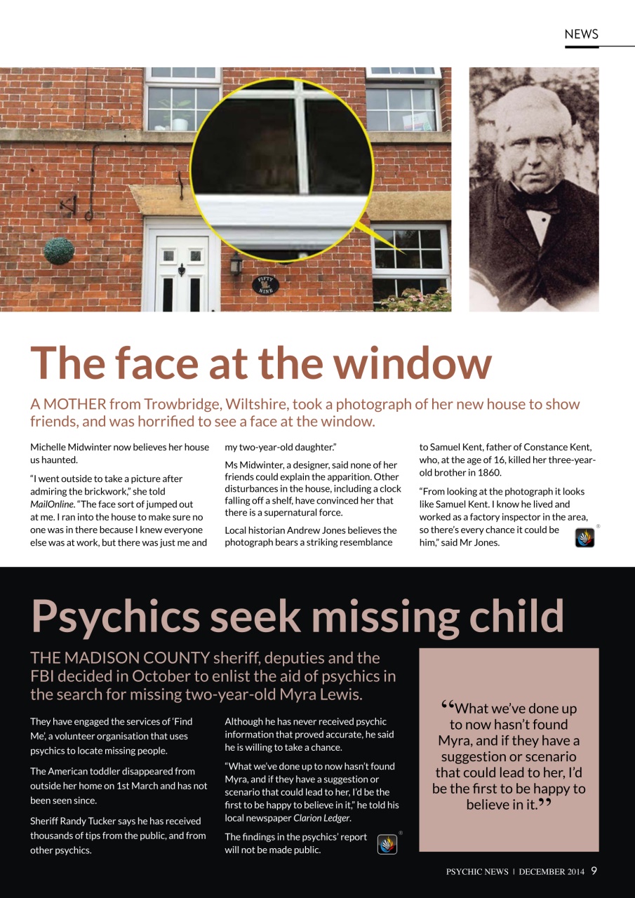 Psychic News Preview Pages