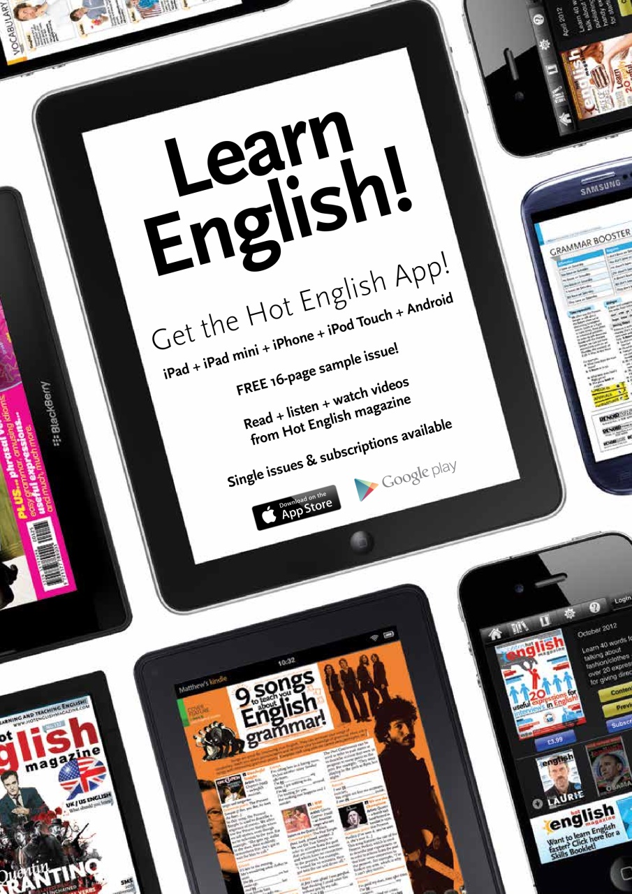 Learn Hot English Preview Pages