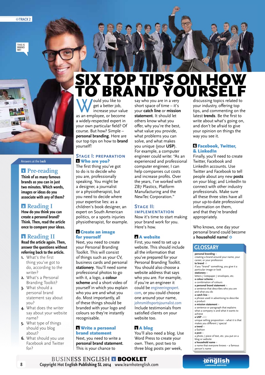 Learn Hot English Preview Pages