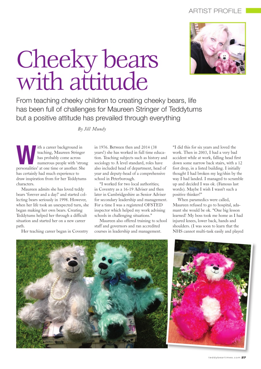 Teddy Bear Times Preview Pages