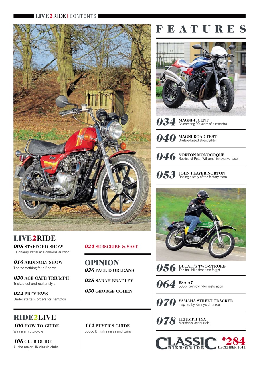 Classic Bike Guide Preview Pages
