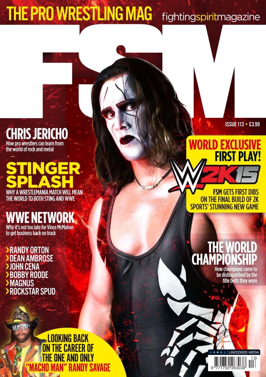 Wrestletalk Magazine Preview Pages