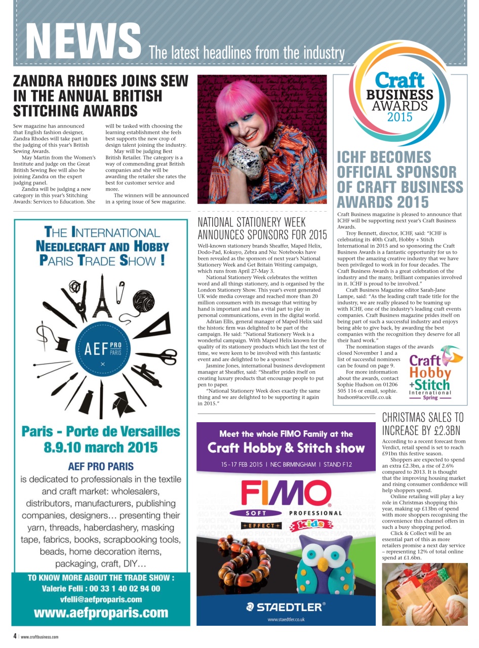 Craft Business Preview Pages