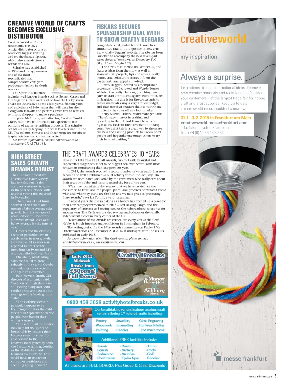 Craft Business Preview Pages