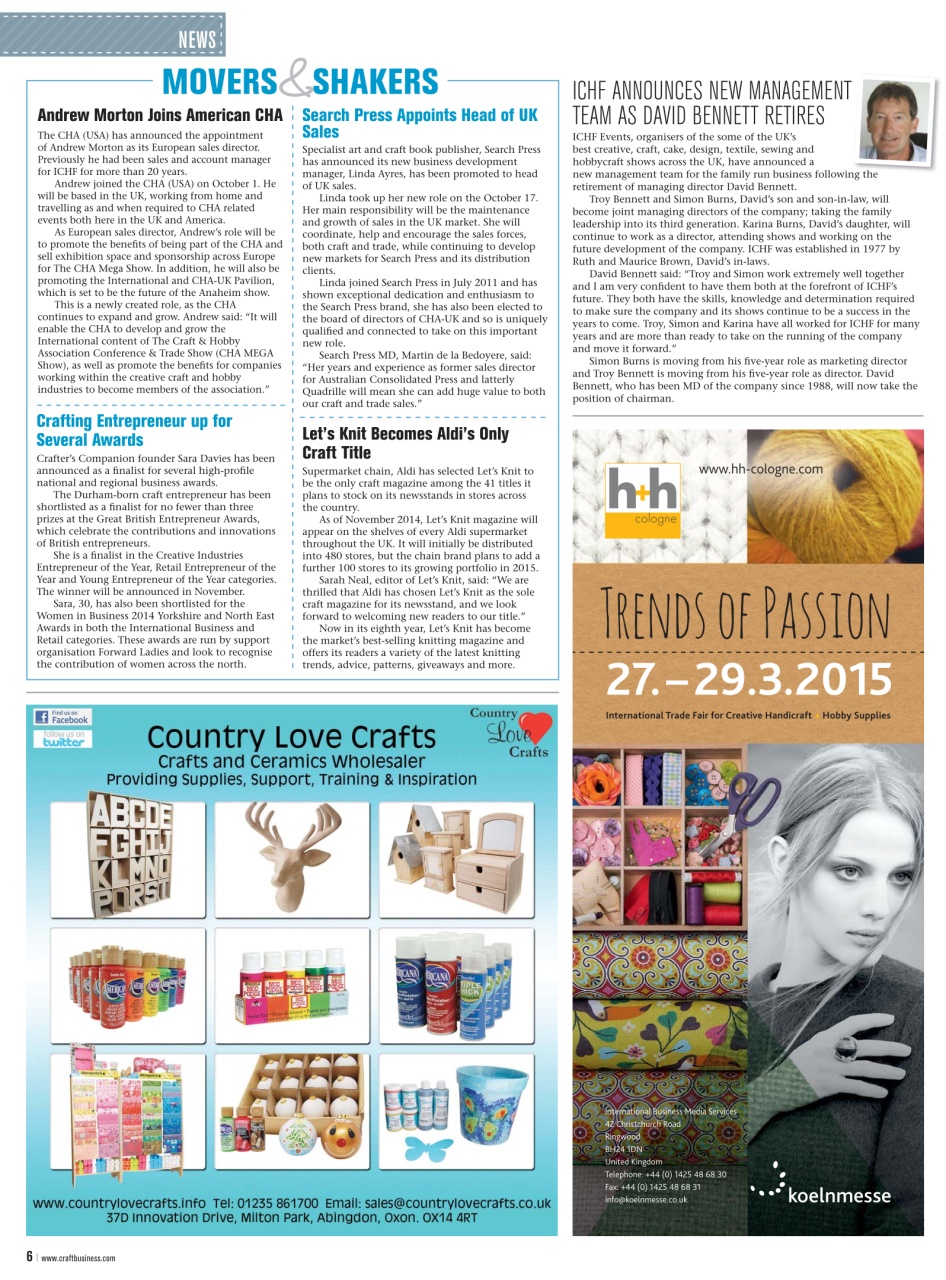 Craft Business Preview Pages
