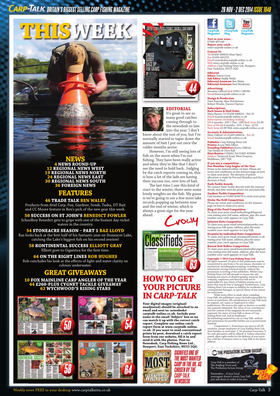 Carp-Talk Preview Pages