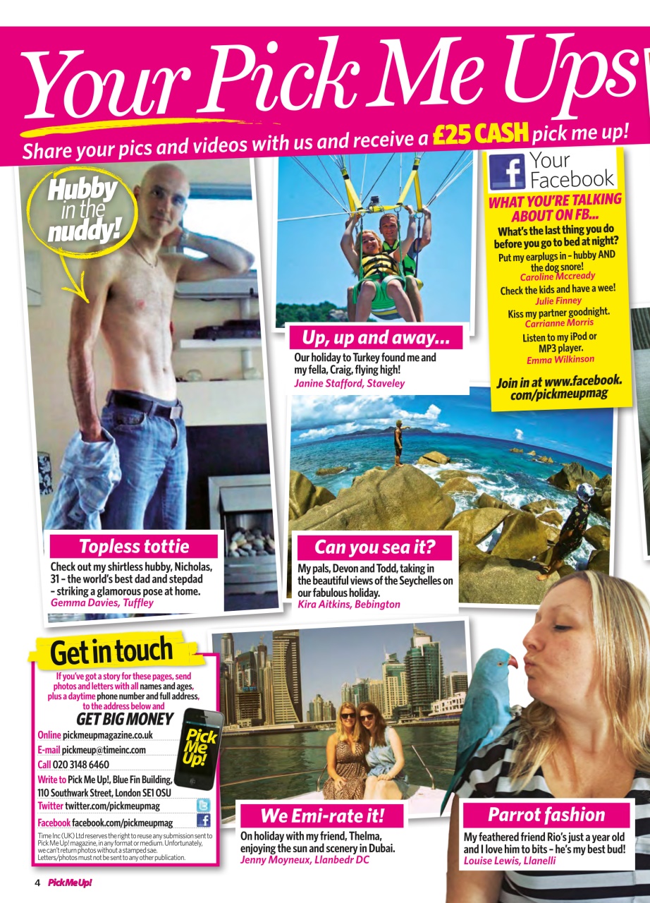 Pick Me Up Preview Pages