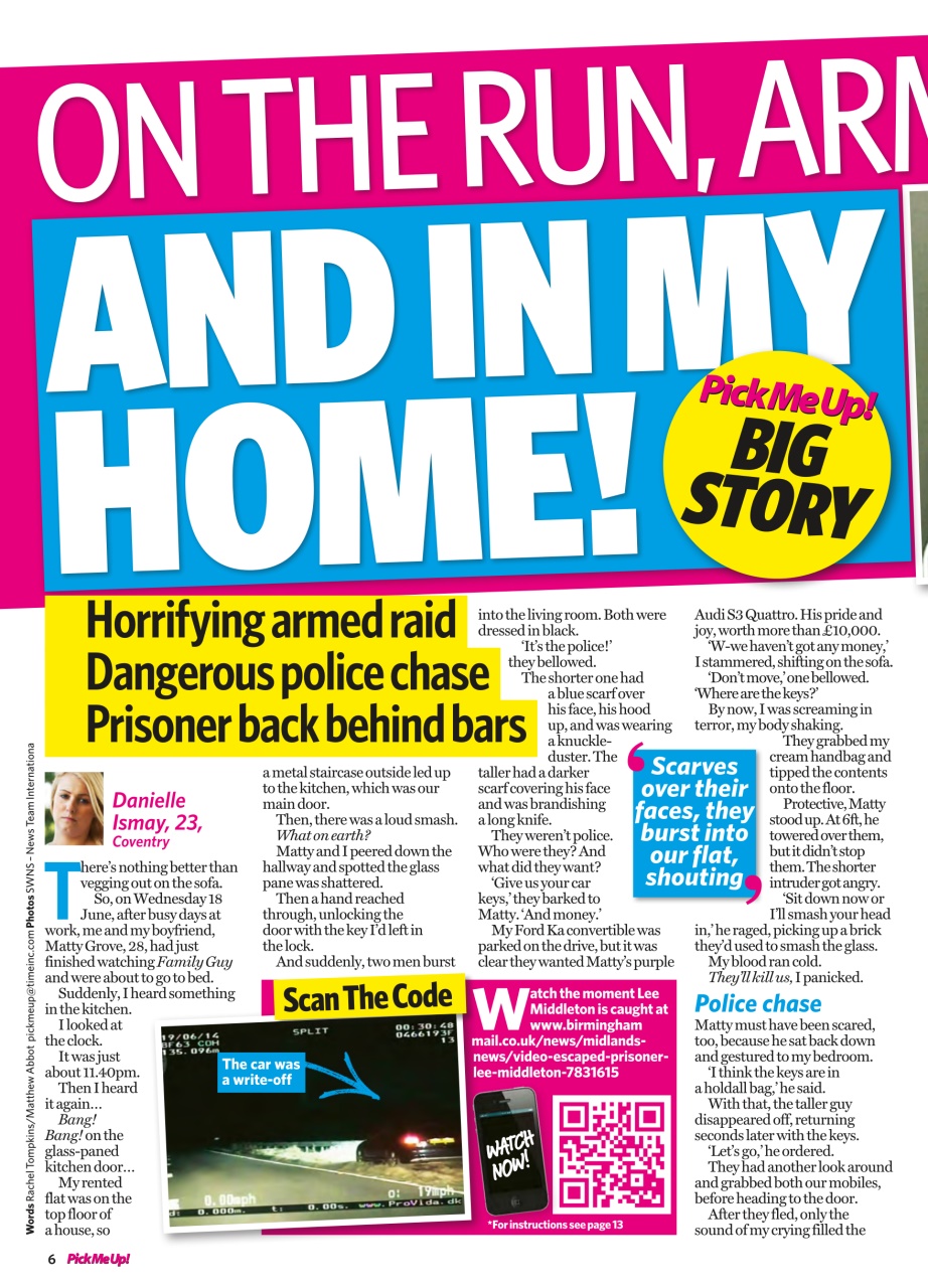 Pick Me Up Preview Pages