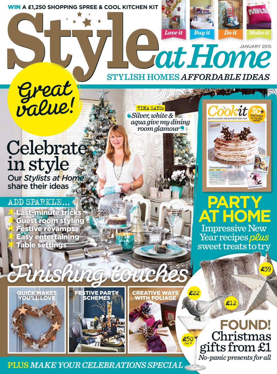 Style at Home Preview Pages
