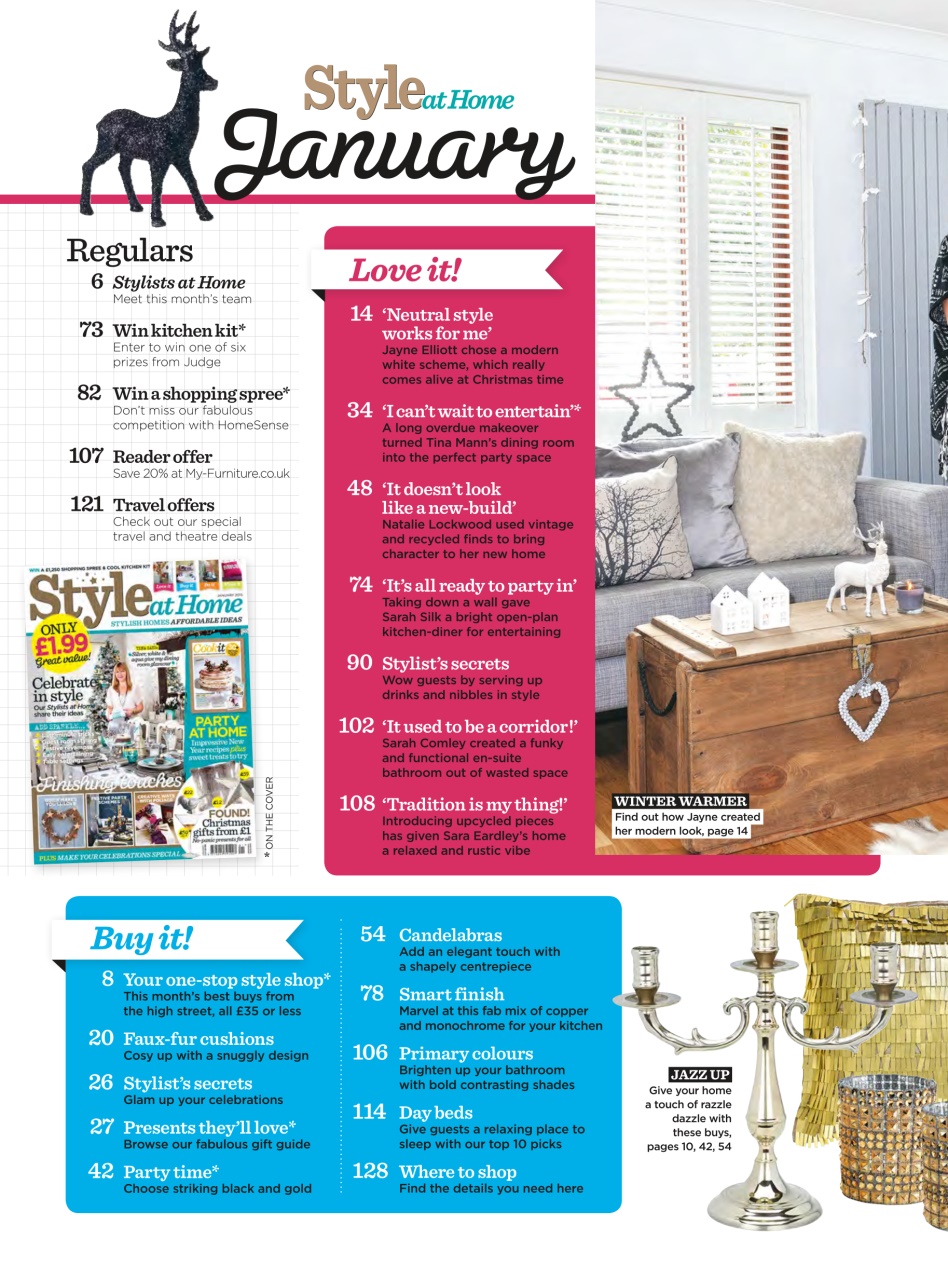 Style at Home Preview Pages