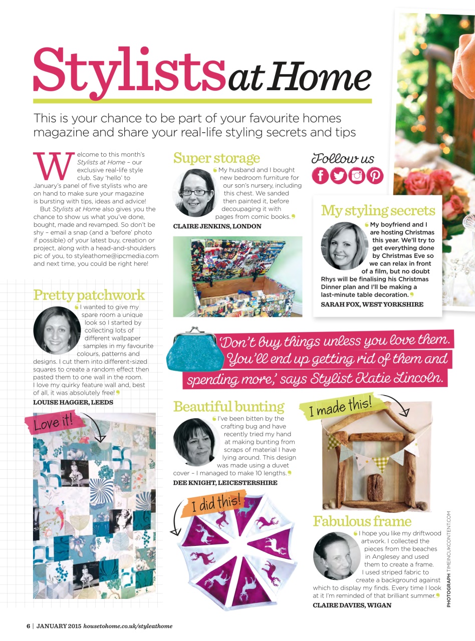Style at Home Preview Pages