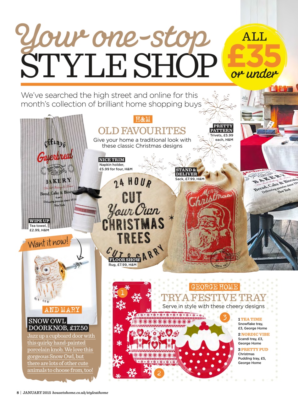 Style at Home Preview Pages