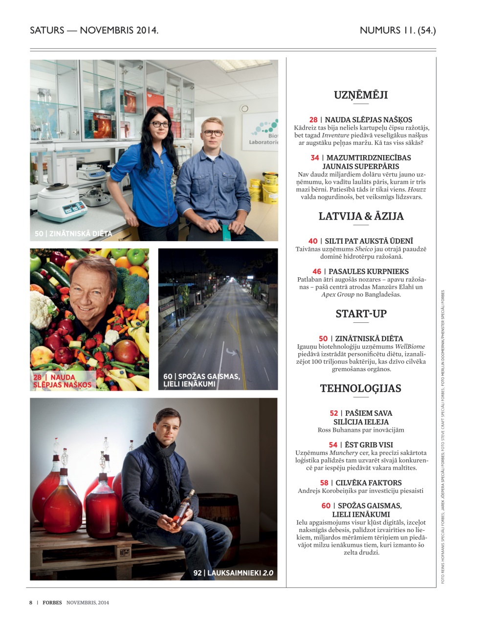 Forbes Latvia Preview Pages