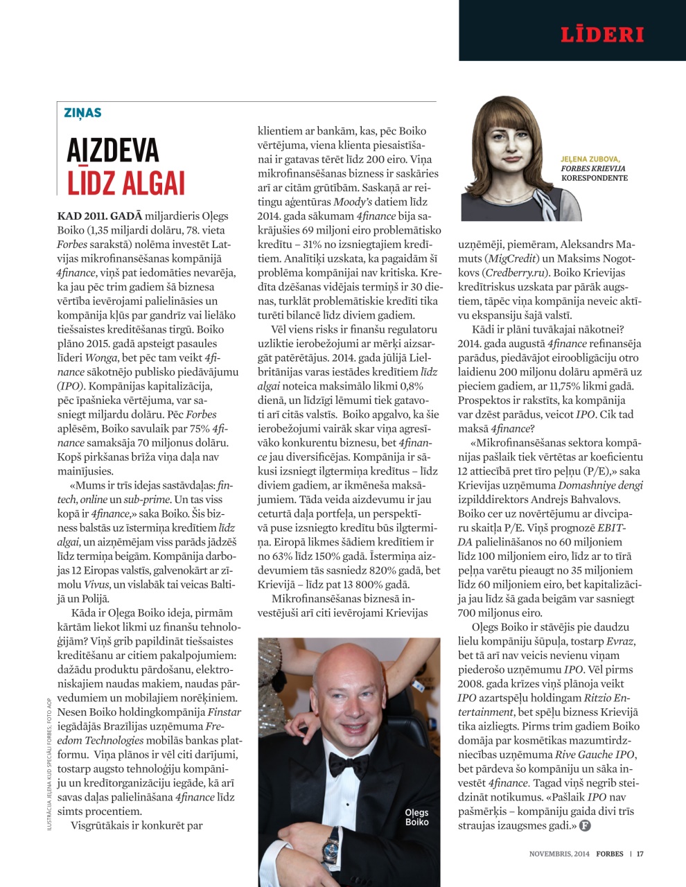 Forbes Latvia Preview Pages