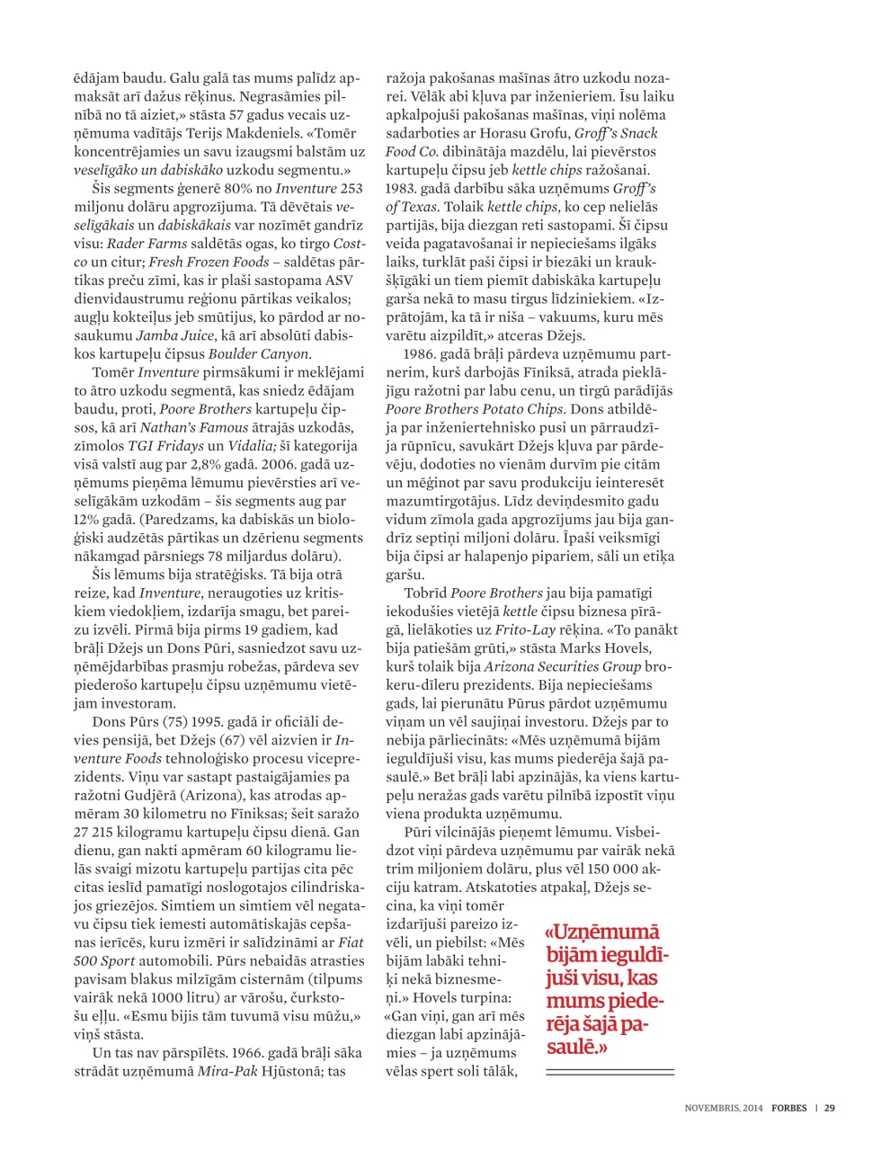 Forbes Latvia Preview Pages